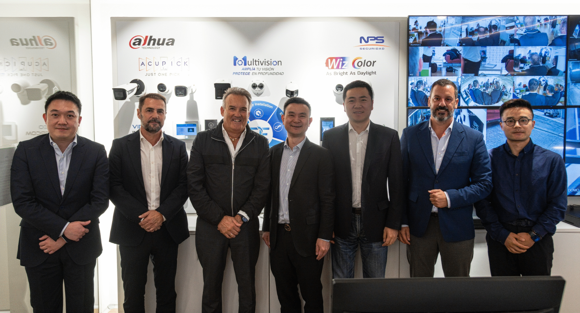 Visita de Dahua a NPS Seguridad